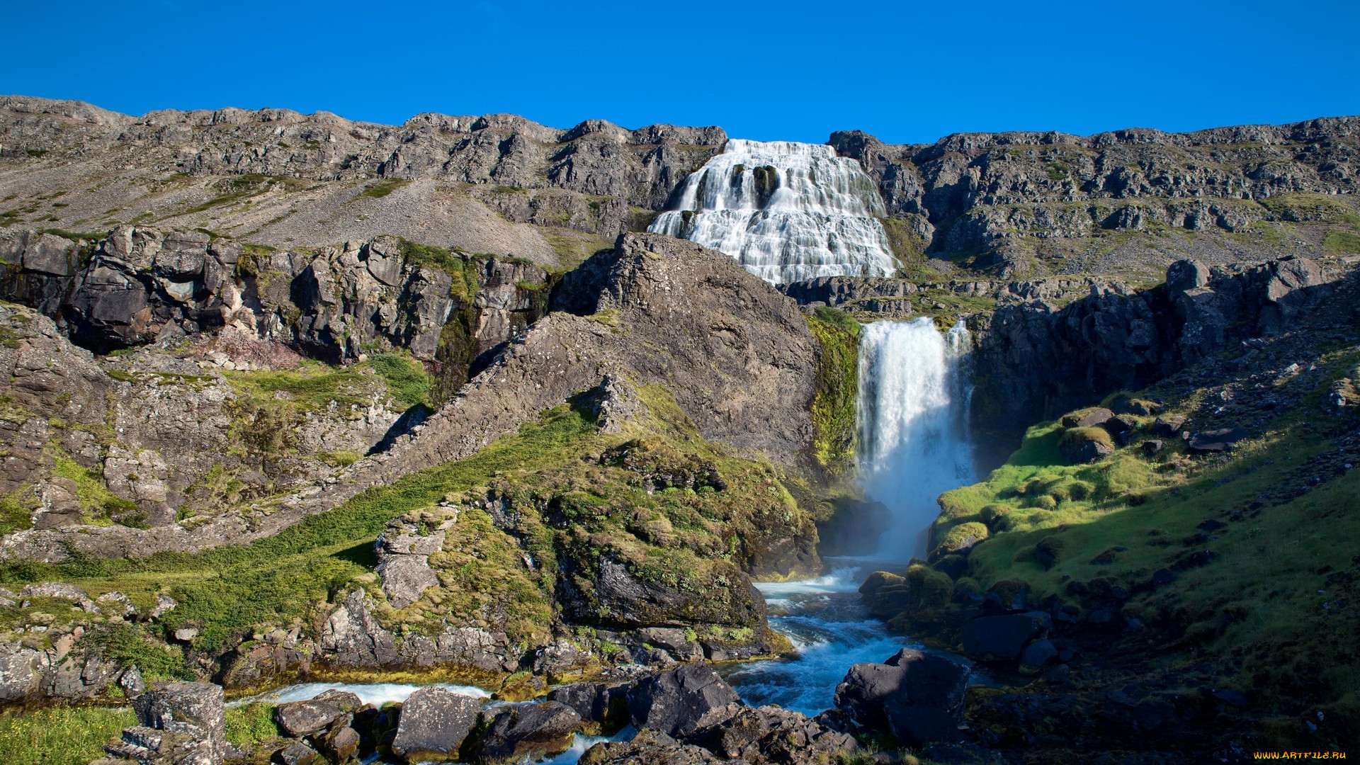 dynjandi waterfalls, iceland, , , dynjandi, waterfalls